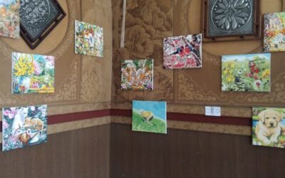 Выставка работ семейного клуба «Домашний очаг»