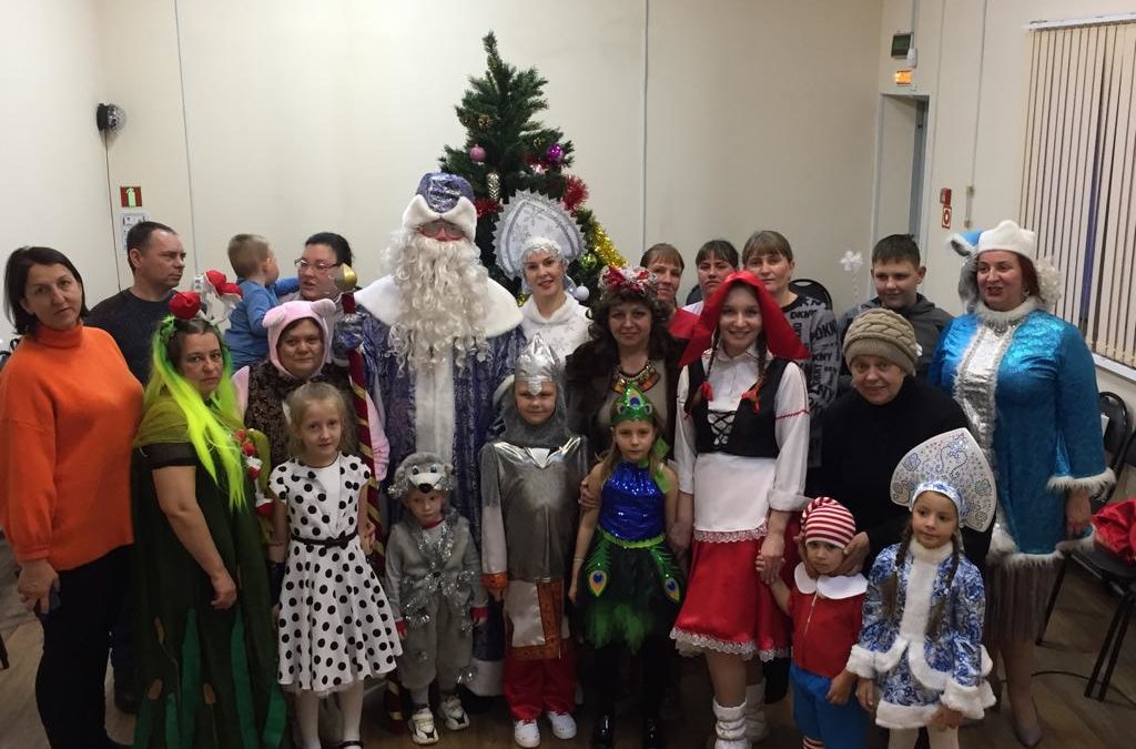 Новогоднее приключение в клубе с. Линевичи