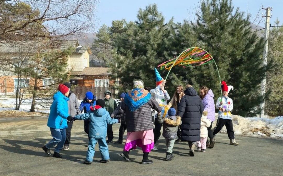 Народное гуляние в с. Дубовый Ключ