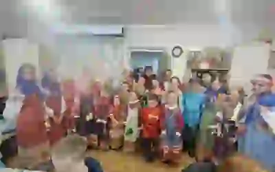 Духовность и творчество: мастер-классы членов Уссурийского клуба мастеров в храме Святого Серафима Саровского